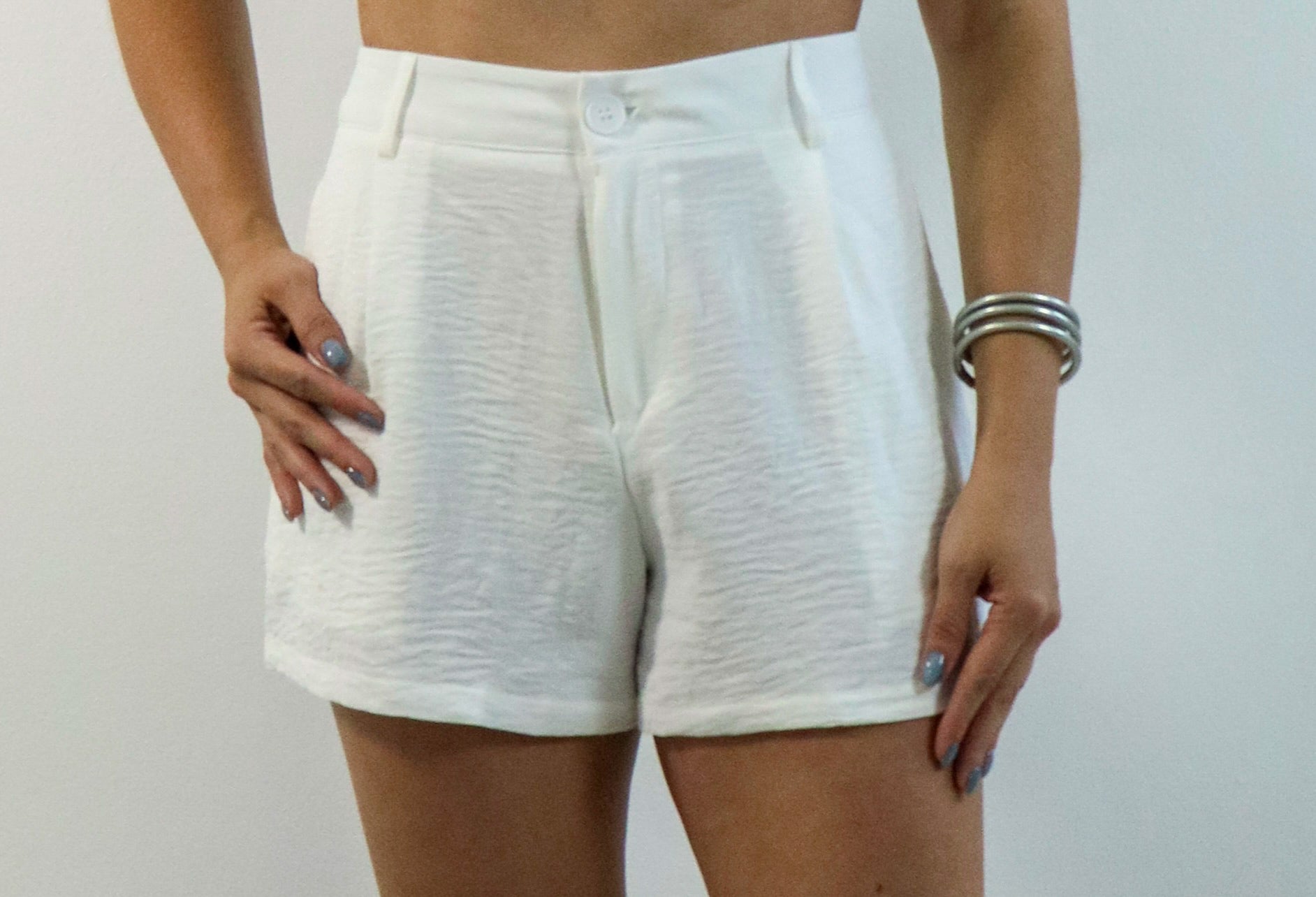 White Classic Short